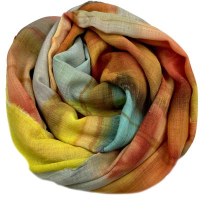 Sjaals 100% Wol Etamine sjaal | 1800-008