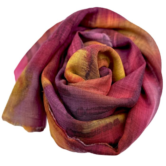 Wollen omslagdoek 100% Wol Etamine sjaal | 1800-010