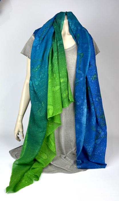 Wollen omslagdoek 100% Wol Etamine sjaal | 1800-002