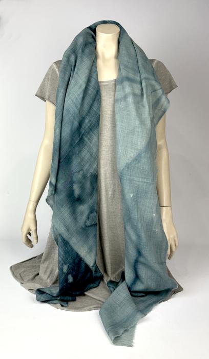 Wollen omslagdoek 100% Wol Etamine sjaal | 1800-006