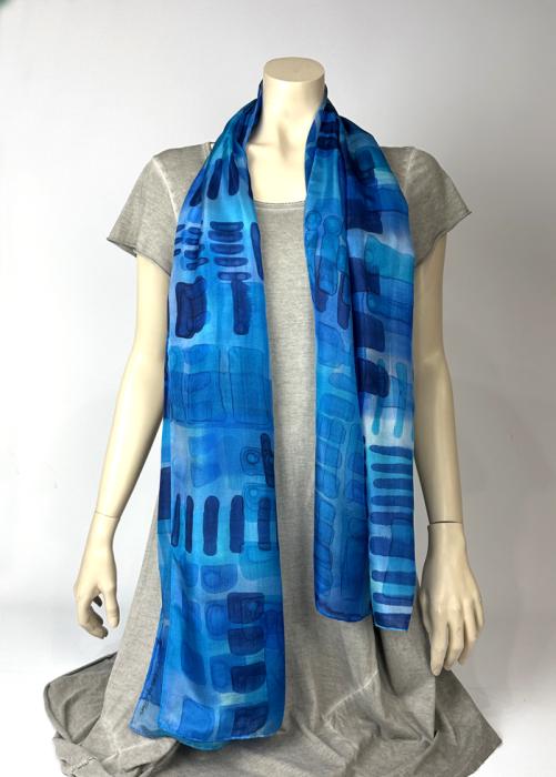  Silk scarf | handpainted | 100-1030