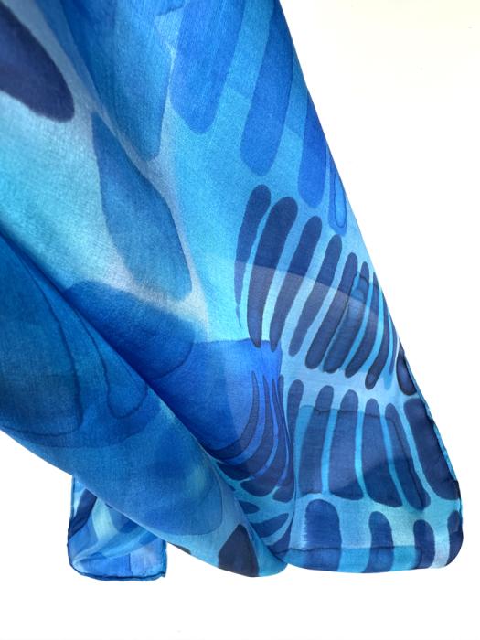  Silk scarf | handpainted | 100-1030