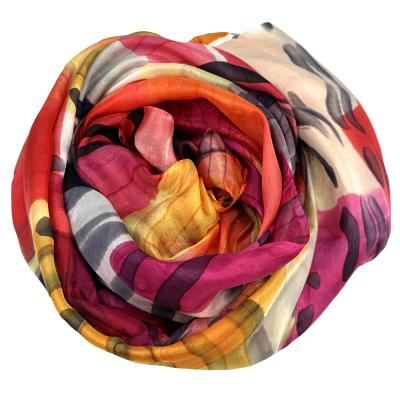 Sjaals | handgeschilderd | 100-1037