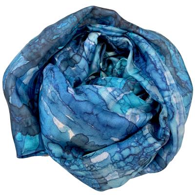 Sjaals | handgeschilderd | 100-1038