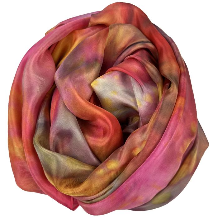 Zijden sjaal | handgeschilderd | 100-1039