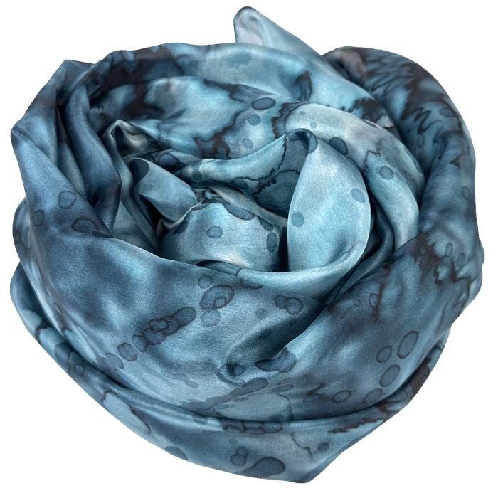 Zijden sjaal | handgeschilderd | 100-1044