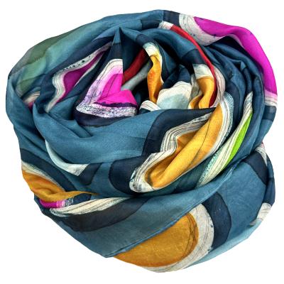 Sjaals | handgeschilderd | 100-1049