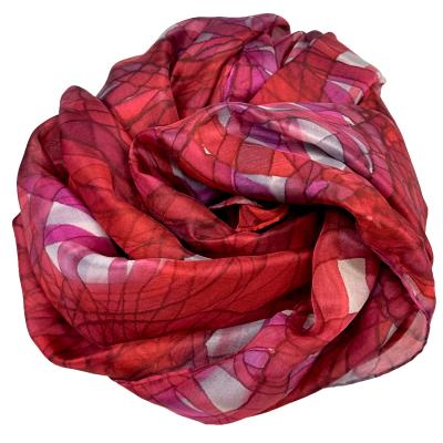 Sjaals | handgeschilderd | 100-1052