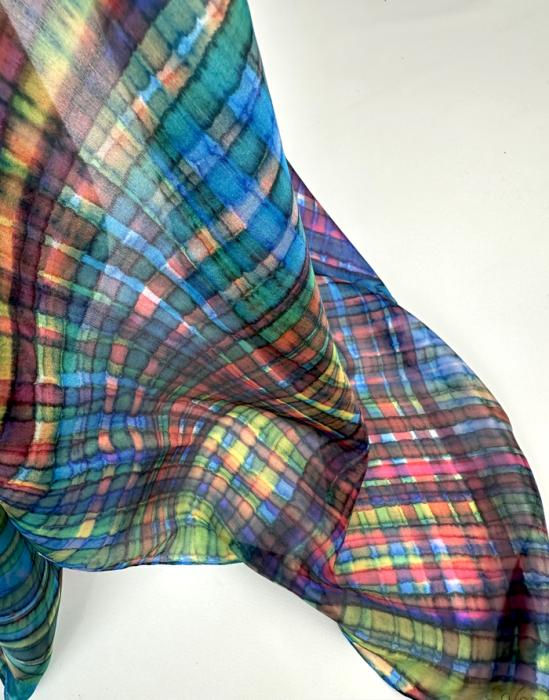 Zijden sjaal | handbeschilderd | 100-1031