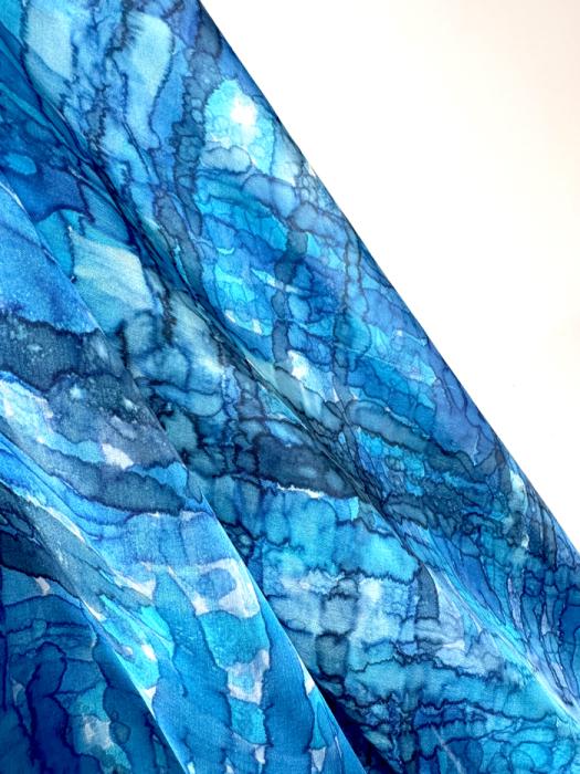 Zijden sjaal | handgeschilderd | 100-1038