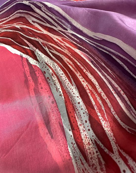 Zijden sjaal | handgeschilderd | 100-1045