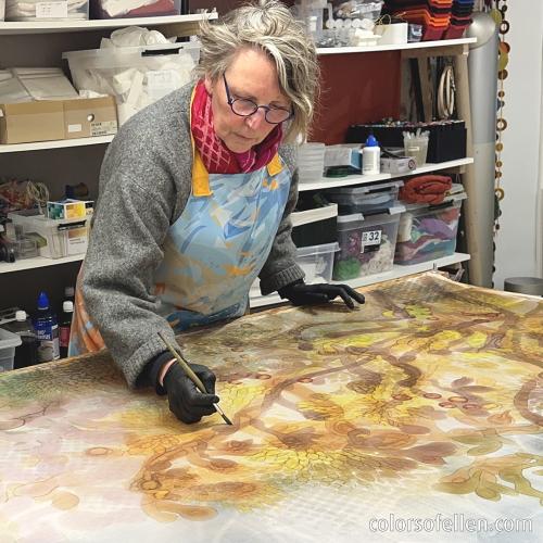 A bespoke wall panel