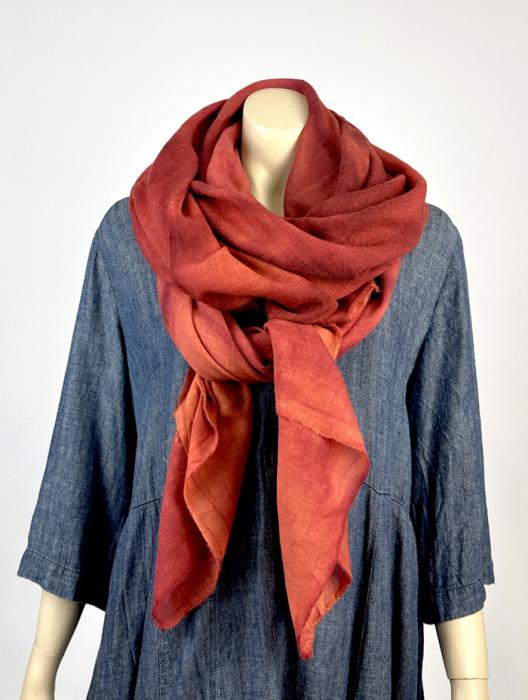  100% Wool Etamine scarf | 1800-013
