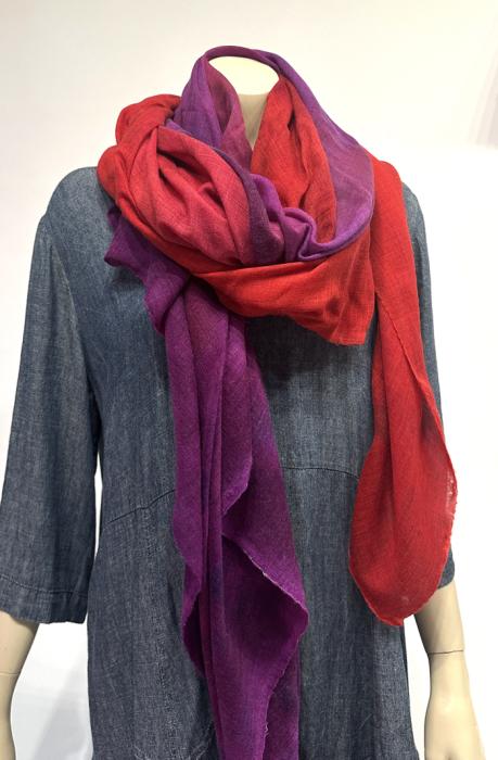  100% Wool Etamine scarf | 1800-022