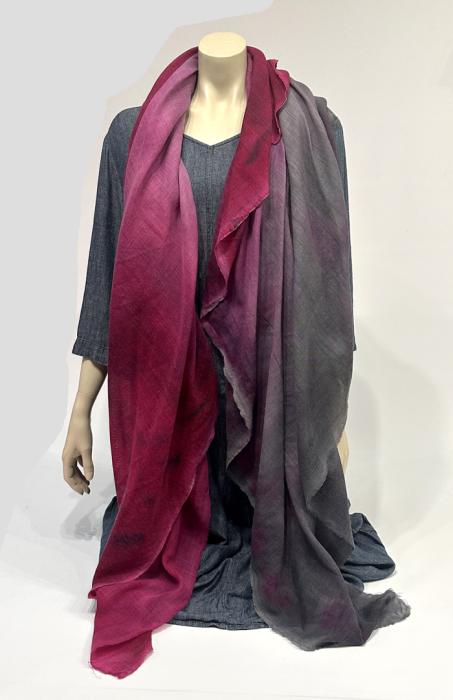  100% Wool Etamine scarf | 1800-023