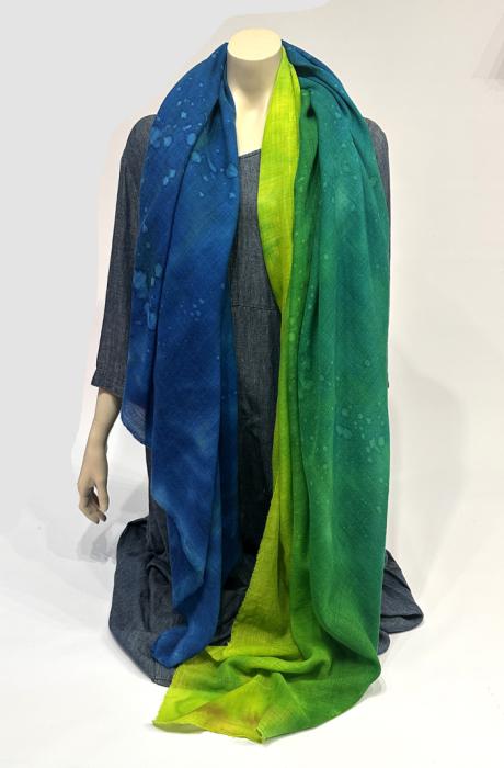  100% Wool Etamine scarf | 1800-024